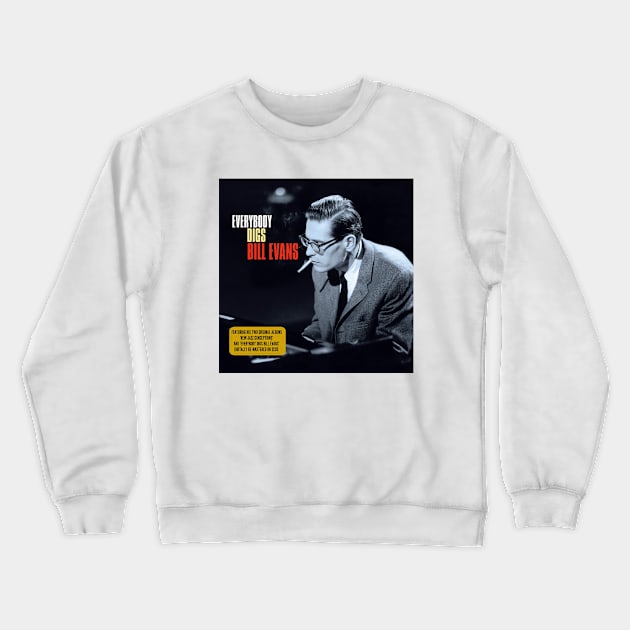 Vintage Bill Jarr Evans Everybody Digs Crewneck Sweatshirt by CatheGioi